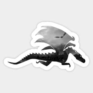 Dragon inception Sticker